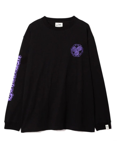 MANASTASH(マナスタッシュ)の「MANASTASHxSAYHELLO LS TEE(Tシャツ/カットソー・メンズ・ホワイト/ブラック・M/XL/L)」の3枚目の写真