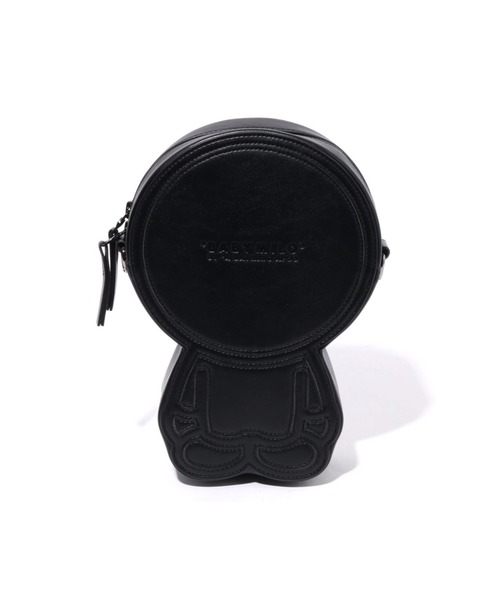 A BATHING APE（アベイシングエイプ）の「BABY MILO SHOULDER BAG（ショルダーバッグ・メンズ・ブラック・FREE）」の4枚目の写真