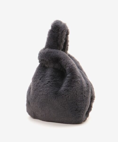 le.coeur blanc（ルクールブラン）の「《WEB限定アイテム》フェイクファーマルシェバッグ（トートバッグ・レディース・グレー/グリーン/ベージュ・FREE）」の16枚目の写真