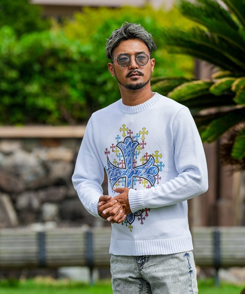 m*m様 2回短時間着用◆アドーアADORE◆クリアハイブリッドニット◆38,5 セール】 クリアレイヤードニットプルオーバー （ニット・セーター