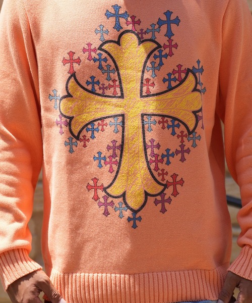 RTEGマルチプルクロスニット（ニット/セーター）｜adamsJUGGLER