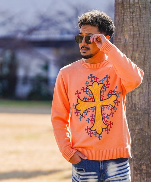 RTEGマルチプルクロスニット（ニット/セーター）｜adamsJUGGLER