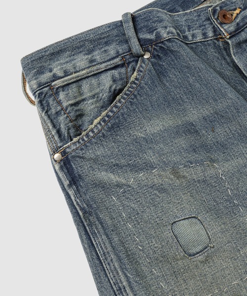 BOW WOW(バウワウ)の「MINER'S REPAIRED DENIM WORK PANTS(デニムパンツ・メンズ・インディゴブルー・L/XL)」の5枚目の写真