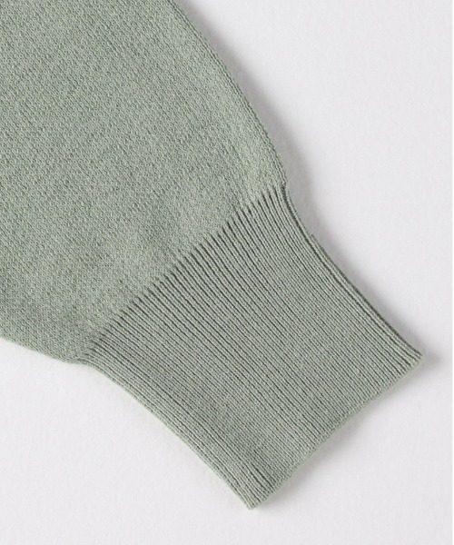 Right-on(ライトオン)の「【HONEYSUCKLE ROSE】スウェットライクポロセーター (柔らかい/肌触り抜群/マシンウォッシャブル)(ニット/セーター・レディース・グレー/ブラウン/グリーン・S/L/M)」の21枚目の写真