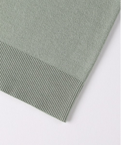 Right-on(ライトオン)の「【HONEYSUCKLE ROSE】スウェットライクポロセーター (柔らかい/肌触り抜群/マシンウォッシャブル)(ニット/セーター・レディース・グレー/ブラウン/グリーン・S/L/M)」の22枚目の写真