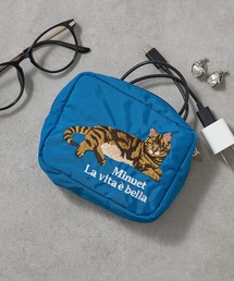 SETUP7（セットアップセブン）の「【SETUP7】アニマル刺繍ポーチ SNBD（ポーチ）」