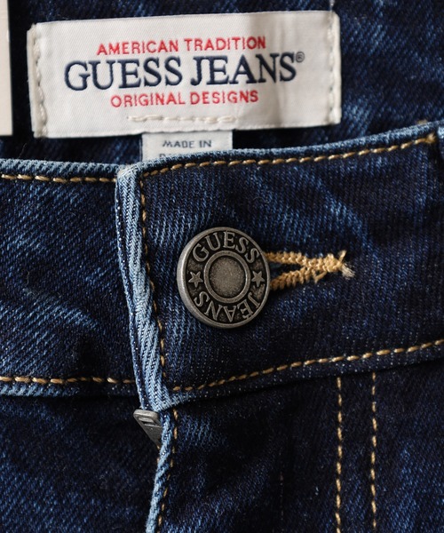 GUESS JEANS(ゲスジーンズ)の「GUESS JEANS GJ G05 HIGH RISE SKINNY ゲスジーンズ ストレッチスキニー ナチュラルフィットデニムパンツ ジーンズ(デニムパンツ・レディース・ダークインディゴブルー・27inch/25inch/24inch/28inch/26inch)」の9枚目の写真