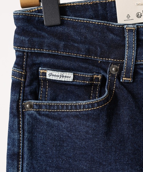 GUESS JEANS(ゲスジーンズ)の「GUESS JEANS GJ G05 HIGH RISE SKINNY ゲスジーンズ ストレッチスキニー ナチュラルフィットデニムパンツ ジーンズ(デニムパンツ・レディース・ダークインディゴブルー・27inch/25inch/24inch/28inch/26inch)」の12枚目の写真