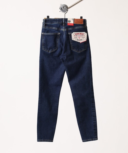 GUESS JEANS(ゲスジーンズ)の「GUESS JEANS GJ G05 HIGH RISE SKINNY ゲスジーンズ ストレッチスキニー ナチュラルフィットデニムパンツ ジーンズ(デニムパンツ・レディース・ダークインディゴブルー・27inch/25inch/24inch/28inch/26inch)」の16枚目の写真
