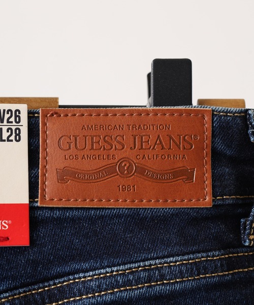 GUESS JEANS(ゲスジーンズ)の「GUESS JEANS GJ G05 HIGH RISE SKINNY ゲスジーンズ ストレッチスキニー ナチュラルフィットデニムパンツ ジーンズ(デニムパンツ・レディース・ダークインディゴブルー・27inch/25inch/24inch/28inch/26inch)」の17枚目の写真