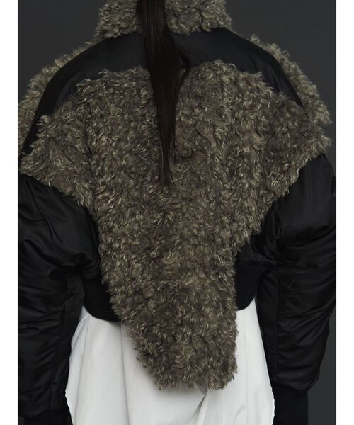 美品　UN3D ブルゾン UN3D. ブルゾン アウター BIG BOA FLAP DOCKING BZ / ビッグボア