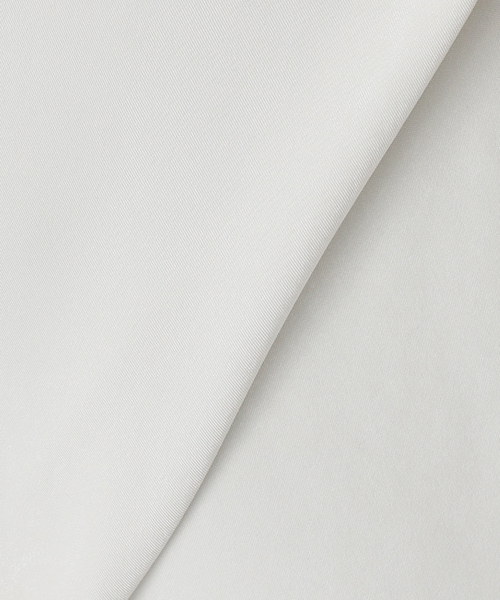 La TOTALITE（ラトータリテ）の「【洗える】フィブリルサテンマーメイドスカート（スカート・レディース・ホワイト/グリーン・38/36）」の13枚目の写真