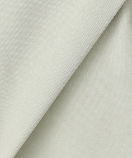 La TOTALITE（ラトータリテ）の「【洗える】フィブリルサテンマーメイドスカート（スカート・レディース・ホワイト/グリーン・38/36）」の16枚目の写真