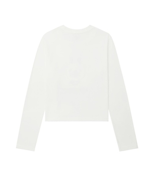 A BATHING APE（アベイシングエイプ）の「BABY DOPPY PRINTED LONG SLEEVE T-SHIRT（Tシャツ/カットソー・レディース・ホワイト/ブラック・X-SMALL/SMALL）」の3枚目の写真