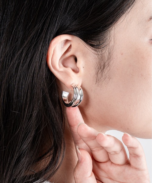 JENNY BIRD/ジェニーバード】フープピアス Lennon Hoops（ピアス（両耳
