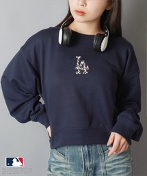 MLB（メジャーリーグベースボール）の「【MLB/メジャーリーグベースボール】裏毛スウェット/ヒョウ柄ロゴ（スウェット）」