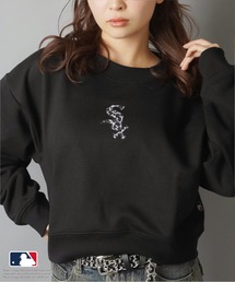 MLB（メジャーリーグベースボール）の「【MLB/メジャーリーグベースボール】裏毛スウェット/ヒョウ柄ロゴ（スウェット）」