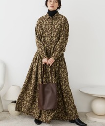 Libra Cue（リブラ キュー）の「ブラウジングロングワンピース（ワンピース）」