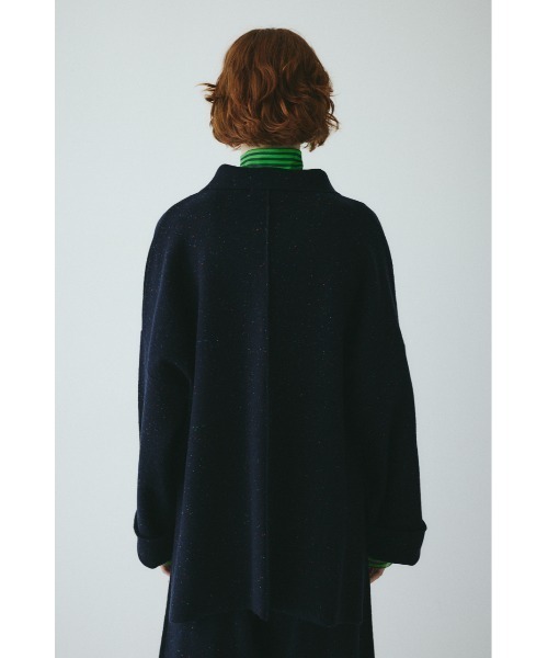 HeRIN.CYE（ヘリンドットサイ）の「Nep pullover knit tops　　ネッププルオーバーニットトップス（ニット/セーター・レディース・ブラウン/ネイビー/グレー・FREE）」の19枚目の写真