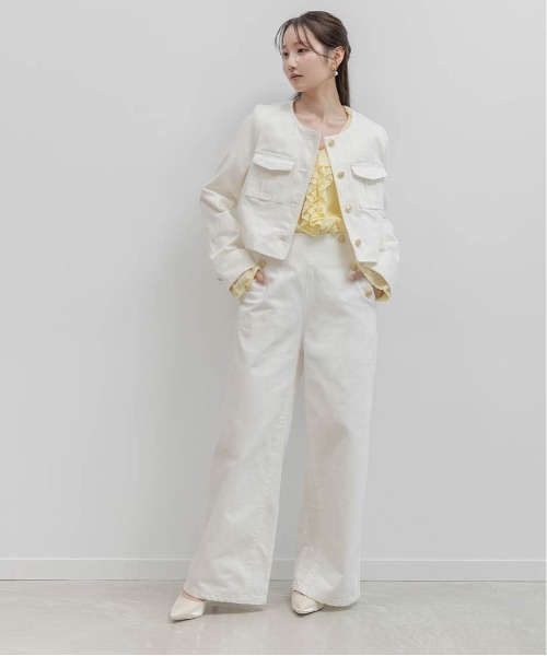 RANDA(ランダ)の「マリンデニムワイドパンツ(デニムパンツ・レディース・ブルー/インディゴブルー・0/1)」の20枚目の写真