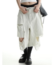 MASONPRINCE（メイソンプリンス）の「デニムハーフパンツ（デニムパンツ）」