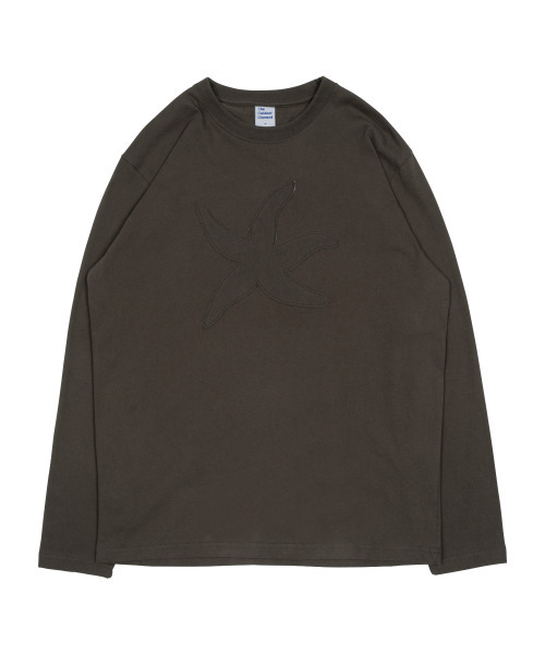 THECOLDESTMOMENT(ザコールデストモーメント)の「TCM vintage logo long sleeve (brown)(Tシャツ/カットソー・レディース・その他・MEDIUM/LARGE)」の1枚目の写真