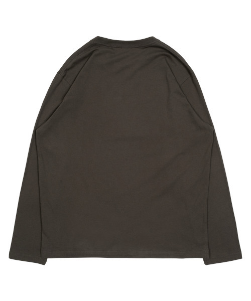 THECOLDESTMOMENT(ザコールデストモーメント)の「TCM vintage logo long sleeve (brown)(Tシャツ/カットソー・レディース・その他・MEDIUM/LARGE)」の3枚目の写真