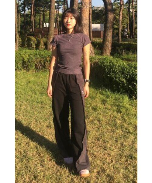 AVANDRESS(アバンドレス )の「Optical Side Wide Pants BLACK(スウェットパンツ・レディース・その他・MEDIUM/SMALL/X-SMALL/LARGE)」の10枚目の写真