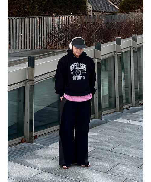 AVANDRESS(アバンドレス )の「Optical Side Wide Pants BLACK(スウェットパンツ・レディース・その他・MEDIUM/SMALL/X-SMALL/LARGE)」の13枚目の写真