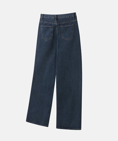 CHICKS(チックス)の「MWP モダンワイドデニムパンツ 中青(デニムパンツ・レディース・ブルー系その他・SMALL/MEDIUM/LARGE/X-LARGE)」の7枚目の写真