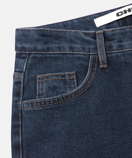 CHICKS(チックス)の「MWP モダンワイドデニムパンツ 中青(デニムパンツ・レディース・ブルー系その他・SMALL/MEDIUM/LARGE/X-LARGE)」の10枚目の写真