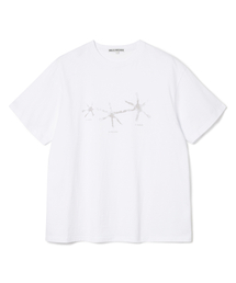 クレッセンド・フェージドTシャツ [ホワイト]
