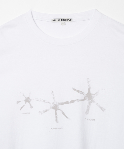 Millo Archive（ミロ アーカイブ）の「クレッセンド・フェージドTシャツ [ホワイト]（Tシャツ/カットソー・メンズ・その他・MEDIUM/LARGE/X-LARGE）」の2枚目の写真