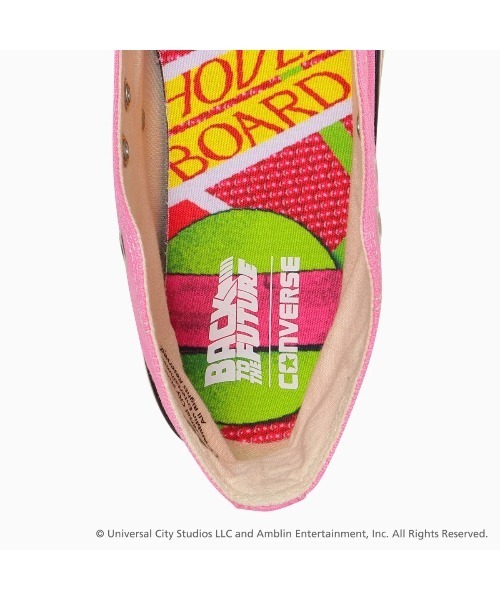 CONVERSE(コンバース)の「CONVERSE ALL STAR AGED HB HI / BACK TO THE FUTURE(コンバース オールスター エイジド HB HI / バック・トゥ・ザ・フューチャー)(スニーカー・メンズ・ピンク・23cm/23.5cm/24cm/24.5cm/25cm/25.5cm/26cm/26.5cm/27cm/27.5cm/28cm/29cm)」の9枚目の写真