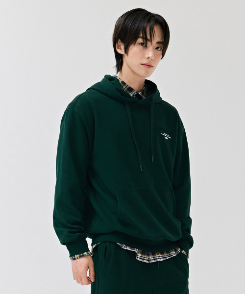 CHASECULT（チェイスカルト）の「共用エッセンシャルレタリングフードパーカー-DEZU5104B0C（パーカー・メンズ・グリーン・90/100/95/105）」の4枚目の写真