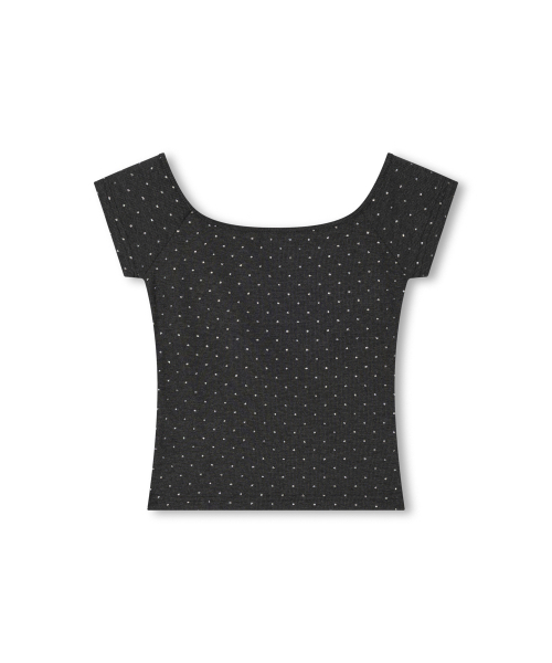 MOAA(モア)の「ムーンライトスクープTシャツ(チャコール)(Tシャツ/カットソー・レディース・その他・SMALL/MEDIUM)」の3枚目の写真