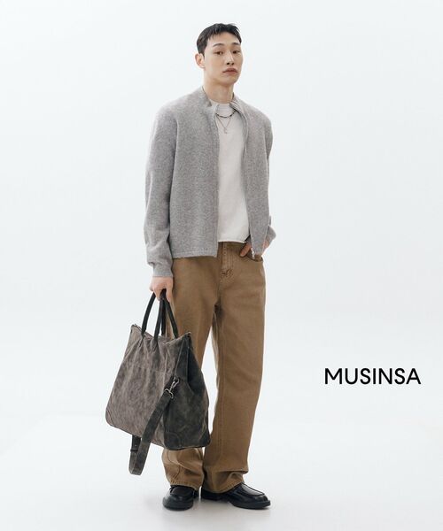 TOFFEE(トフィー)の「ピグメントクロップドTシャツ (ミュートアイボリー)(Tシャツ/カットソー・メンズ・その他・MEDIUM/LARGE/X-LARGE)」の8枚目の写真