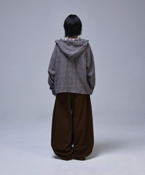 SCALLYWAG（スカリーワグ）の「スリタックメガワイドコットンパンツ[ブラウン]（その他パンツ・レディース・その他・SMALL/MEDIUM/LARGE/X-LARGE）」の16枚目の写真