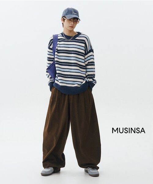 SCALLYWAG（スカリーワグ）の「スリタックメガワイドコットンパンツ[ブラウン]（その他パンツ・レディース・その他・SMALL/MEDIUM/LARGE/X-LARGE）」の20枚目の写真