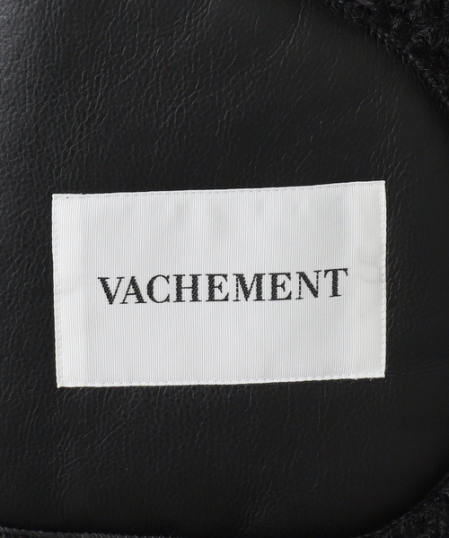 EDIT. FOR LULU（エディットフォールル）の「【VACHEMENT/ヴァシュモン】ファーボンディングレザーポンチョ（その他アウター・レディース・ブラック・FREE）」の17枚目の写真