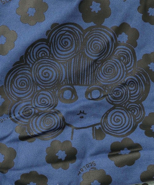 ScoLar（スカラー）の「653441：スカラーちゃん×お花ランチトートバッグ（トートバッグ・レディース・グリーン/オレンジ/ピンク/ネイビー/パープル・FREE）」の14枚目の写真