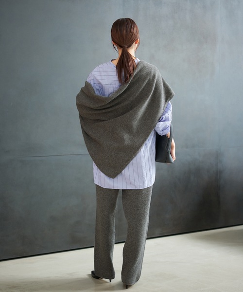 plage（プラージュ）の「R’IAM ストライプシャツ（シャツ/ブラウス・レディース・ホワイト/ブルー・FREE）」の14枚目の写真