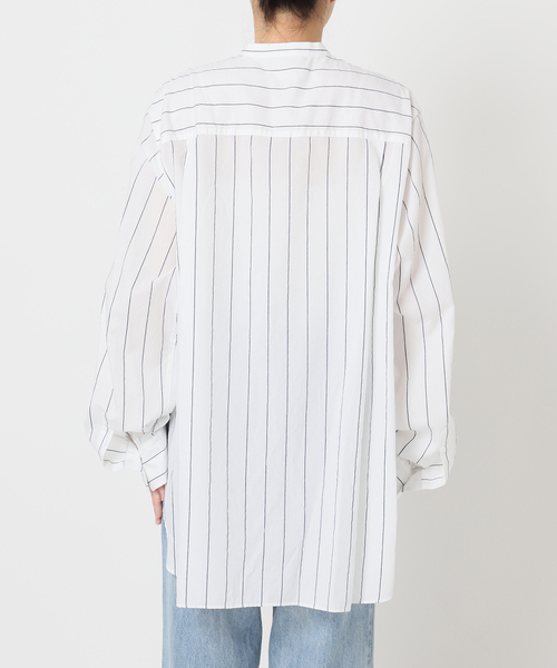 plage（プラージュ）の「R’IAM ストライプシャツ（シャツ/ブラウス・レディース・ホワイト/ブルー・FREE）」の22枚目の写真