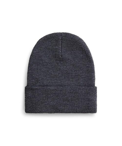Alpha Industries(アルファインダストリーズ)の「Alpha Industries/アルファ インダストリーズ/ESSENTIAL BEANIE/エッセンシャル ビーニー(ニットキャップ/ビーニー・メンズ・ブラウン/チャコール/その他3/ブラック/ホワイト系2/オリーブ系/グレー系その他6・F)」の11枚目の写真