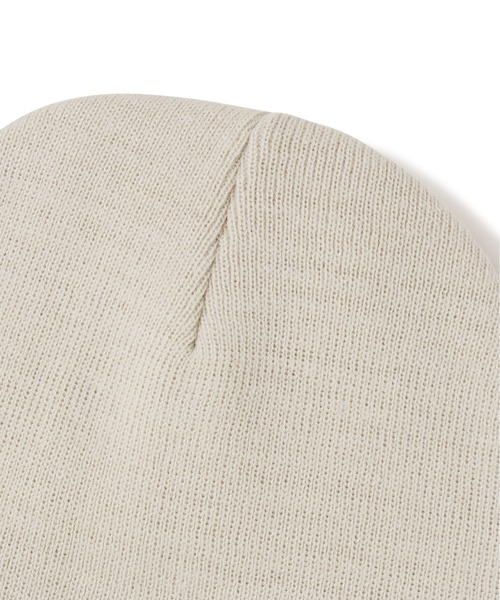 Alpha Industries（アルファインダストリーズ）の「Alpha Industries/アルファ インダストリーズ/ESSENTIAL BEANIE/エッセンシャル ビーニー（ニットキャップ/ビーニー・メンズ・ブラウン/チャコール/その他3/ブラック/ホワイト系2/オリーブ系/グレー系その他6・F）」の9枚目の写真