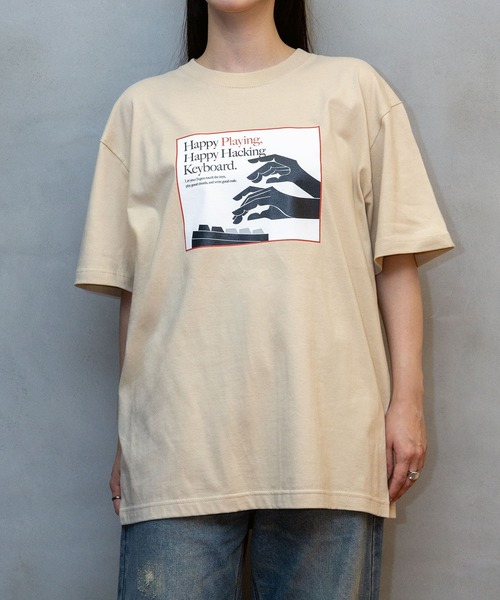 ZOZOMESSE(ゾゾメッセ)の「【HHKB × ZOZOTOWN】PLAY Keyboard TEE(Tシャツ/カットソー・メンズ・ブラック/ベージュ・S/M/L/XL)」の1枚目の写真