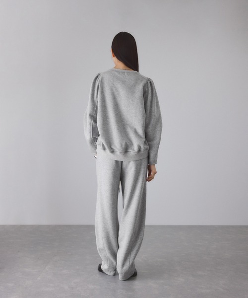 ADAM ET ROPE'（アダムエロペ）の「ウールミックスフォルムプルオーバー（スウェット・レディース・グレー/サックスブルー/ホワイト系その他6・FREE）」の6枚目の写真