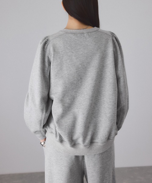 ADAM ET ROPE'（アダムエロペ）の「ウールミックスフォルムプルオーバー（スウェット・レディース・グレー/サックスブルー/ホワイト系その他6・FREE）」の11枚目の写真