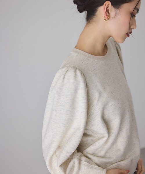 ADAM ET ROPE'（アダムエロペ）の「ウールミックスフォルムプルオーバー（スウェット・レディース・グレー/サックスブルー/ホワイト系その他6・FREE）」の17枚目の写真