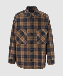 COMME des GARCONS HOMME(�R�� �f �M�����\���E�I��)��COTTON ESTER CHECK SHIRT JACKET(���̑��A�E�^�[)